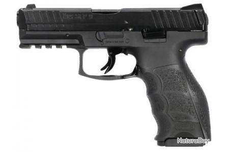 Pistolet défense SFP9 T4E HK cal.43 noir 8cps - Armes à balles caoutchouc  de catégorie D (10401184)