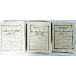 la Guerre Mondiale 1914-1919 Publications mensuelles illustrées