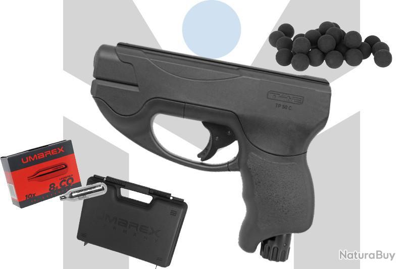 Pistolet de défense Umarex T4E TP50 Compact .50 (11 Joules) - Armurerie  Loisir