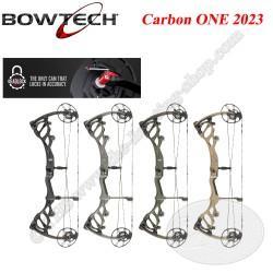 BOWTECH Carbon ONE 2023 Arc compound à poulies Deadlock Cam System 40-50# Gaucher Black