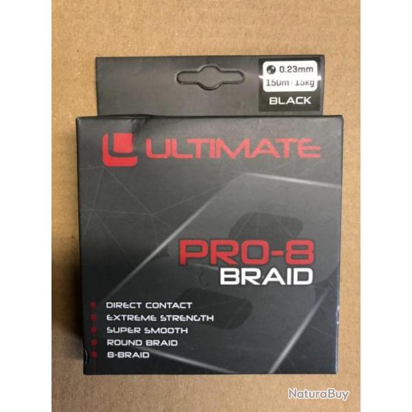 Ultimate Pro 8 Braid 0.23mm 150m 15kg
