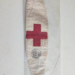 (s2) Brassard de la croix rouge française armée française médical WW2 post WW2