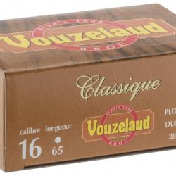 Cartouches Vouzelaud - Classique petit culot - Cal. 16/65 N°4