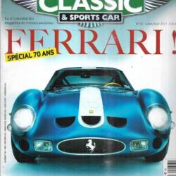 classic & sports car ferrari spécial 70 ans numéro collector 56
