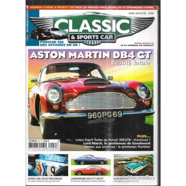classic & sports car 22 aston martin db4 gt , alpine, nash mtropolitain, porsche 928, freddie march