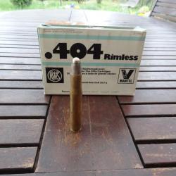 Boîte de 20 balles 404 Rimless 26,0 gr 401 grains