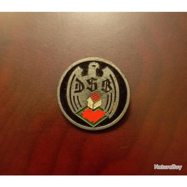 Badge adhsion de DSB propritaire allemand seconde guerre mondiale GM 3 reich allemand ww2 nsdap
