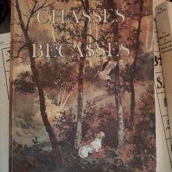 Livre Chasses et bécasses J de Millerac Éditions de l'orée illustrations Lamotte