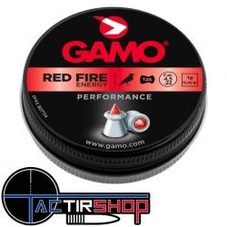 125 Plombs Gamo RED FIRE ENERGY cal. 4.5 mm
