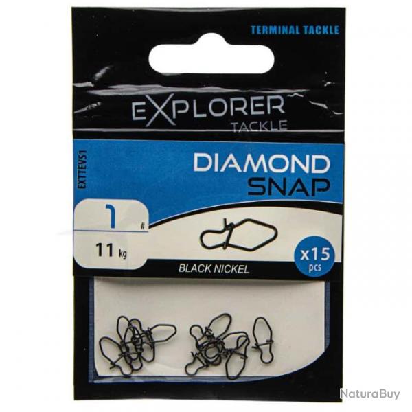 Agrafe Explorer Tackle DIAMOND SNAP 1