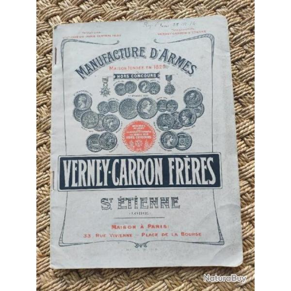 Catalogue Verney Carron 1914