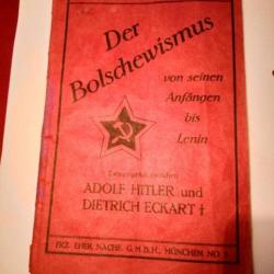 Der Bolschewismus von seinen Anfängen bis Lenin. Zwiegespräch zwischen A. Hitler et Dietrich Eckart