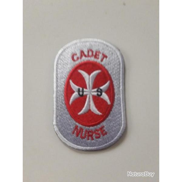 INSIGNE EN TISSU "CADET NURSE"