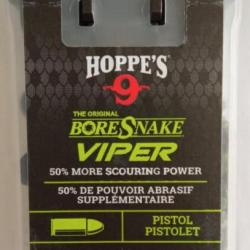 Cordon de nettoyage Hoppe's BoreSnake Viper Den pour armes de poing calibre .44 et .45
