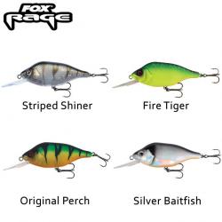 Leurre Fox Rage Hitcher Crank and Troll 100mm DR-UV Striped Shiner