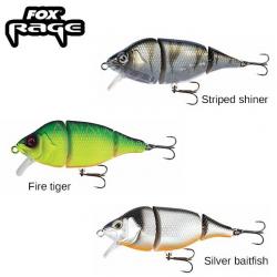 Leurre Fox Rage Hitcher Crank and Troll 100mm SR-UV Striped Shiner