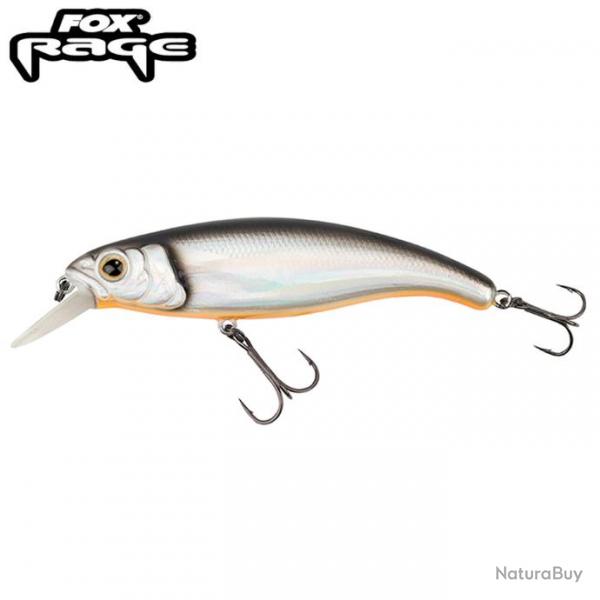 Leurre Fox Rage Slick Stick 90mm SR Silent-UV Silver bait fish