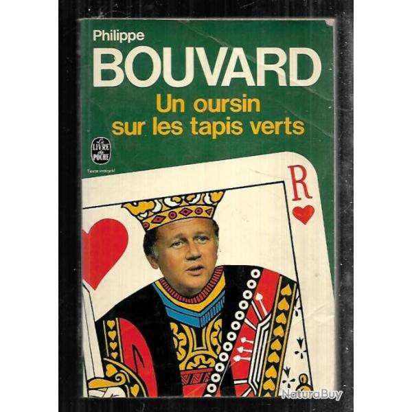 un oursin sur les tapis verts de philippe bouvard  livre de poche