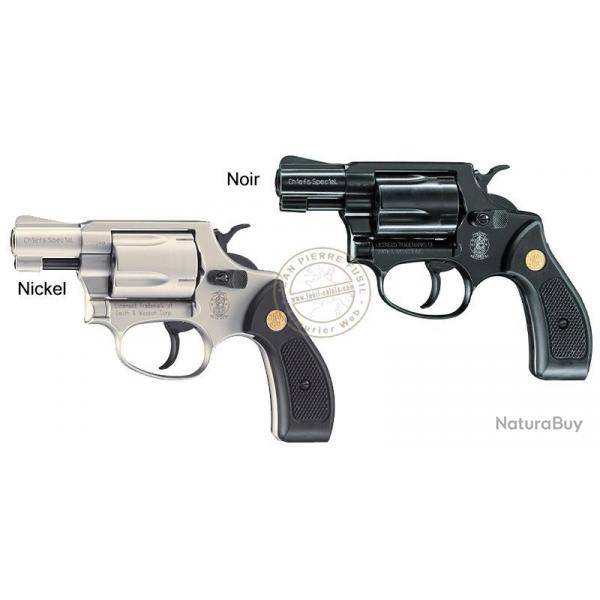 Revolver alarme UMAREX SMITH & WESSON Chiefs Special - Cal. 9mm RK Nickel