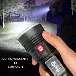 Lampe LED compacte rechargeable ultra puissante - Tactical Ops