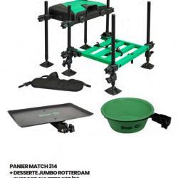 Panier Match 314 + Desserte Jumbo Rotterdam + Support Cuvette