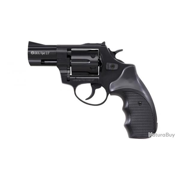 REVOLVER A BLANC EKOL VIPER NOIR 2,5" CAL. 9MM RK