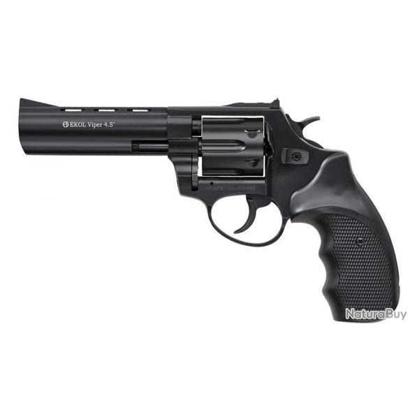 REVOLVER A BLANC EKOL VIPER NOIR 4.5" CAL. 9MM RK