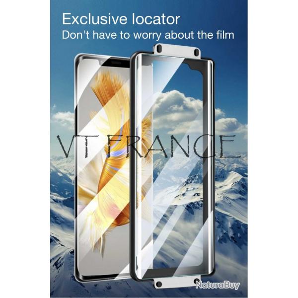 Protection Ecran Verre Trempe + Gabarit pour Samsung, Smartphone: Galaxy S22 Plus +