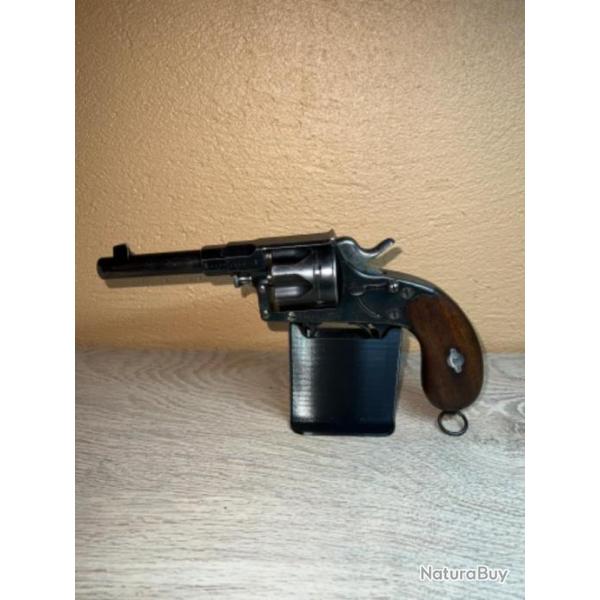 Support, prsentoir pour Reich revolver ( reichrevolver ) Mle 1883