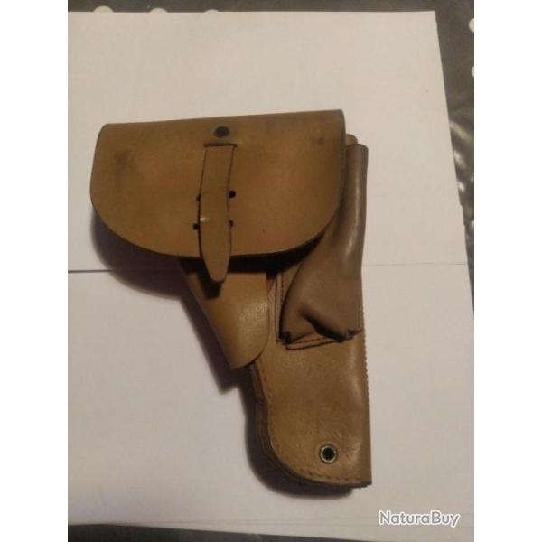 Holster cuir Français période Indochine Étuis, Holsters, Fontes