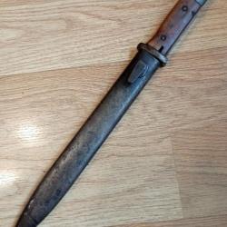 Baïonnette Mauser 84/98 WW2.J.Sch 1937.