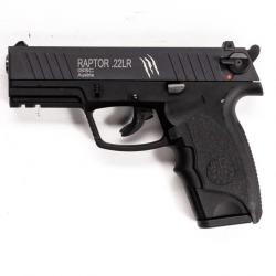 Opération 24.2.1 - Pistolet ISSC Raptor Standard Black - Calibre 22 Lr