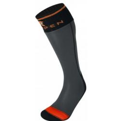 CHAUSSETTES LORPEN POLARTEC HAUTE TEPAX GRIS ET ORANGE