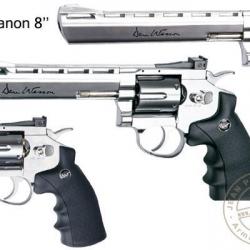 Revolver 4,5 mm CO2 ASG Dan Wesson - Nickelé - BB 8"