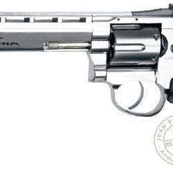Revolver 4,5 mm CO2 ASG Dan Wesson - Nickelé - Plombs 6"