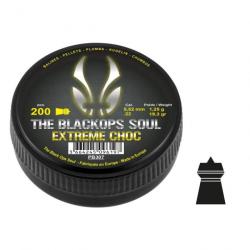 Plombs BO Manufacture The Black Ops Soul Extrem Choc - Cal. 5.5mm Par 1