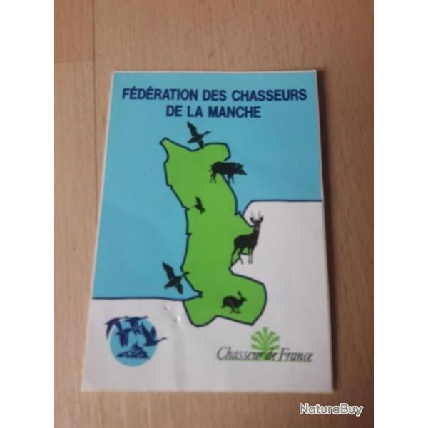 autocollant chasse fdration des chasseurs 2