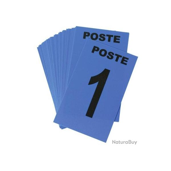 CARTE DE POSTE NUMEROT 1-24 Vert