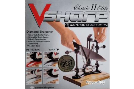 Warthog V-Sharp Classic II Elite Knife Sharpener Steel Frame