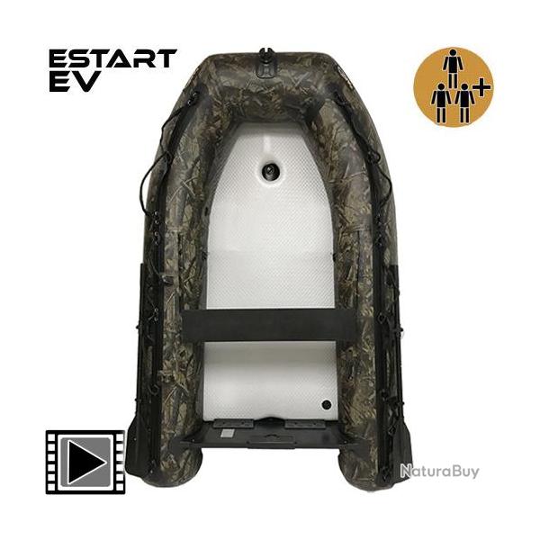 Bateau Pneumatique Carp Design Estart EV 270 Camo Plancher Air