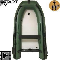 Bateau Pneumatique Carp Design Estart EV 320 Army Green Plancher Air