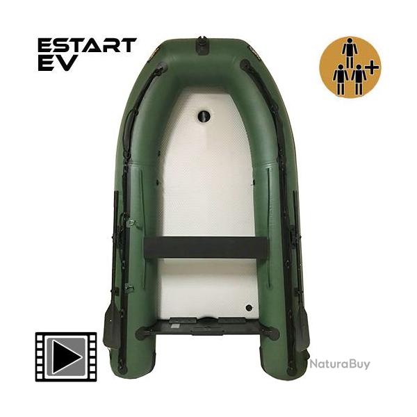 Bateau Pneumatique Carp Design Estart EV 320 Army Green Plancher Air