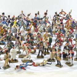 Lot collection figurines Starlux éditions Atlas soldats Napoléon Empire miniatures soldats de plomb