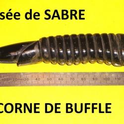 FUSEE de sabre en CORNE DE BUFFLE genre 1845 (dimensions sur photos) - VENDU PAR JEPERCUTE (D23E22)