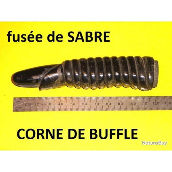 FUSEE de sabre en CORNE DE BUFFLE genre 1845 (dimensions sur photos) - VENDU PAR JEPERCUTE (D23E22)