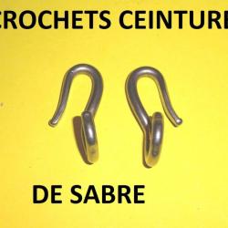 paire de crochets de sabre de ceinture à 10.00 euros !!!! - VENDU PAR JEPERCUTE (D23E20)