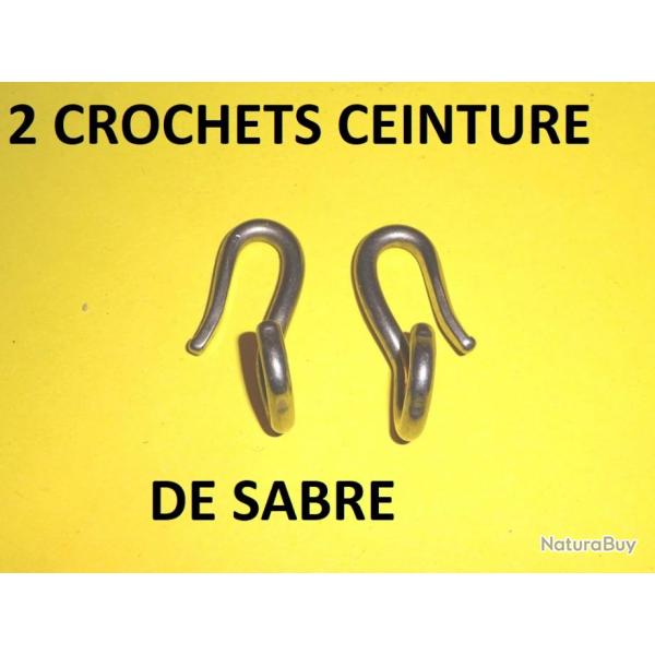 paire de crochets de sabre de ceinture  10.00 euros !!!! - VENDU PAR JEPERCUTE (D23E20)
