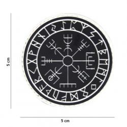 Patch 3D PVC Runes Protection Noir (101 Inc)