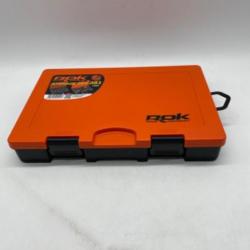 Boîte de rangement Rok Fishing noire et orange