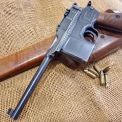 Pistolet WW1 C96 MAUSER modèle C 96 calibre 7.63 Allemagne première guerre mondiale  état  top +++